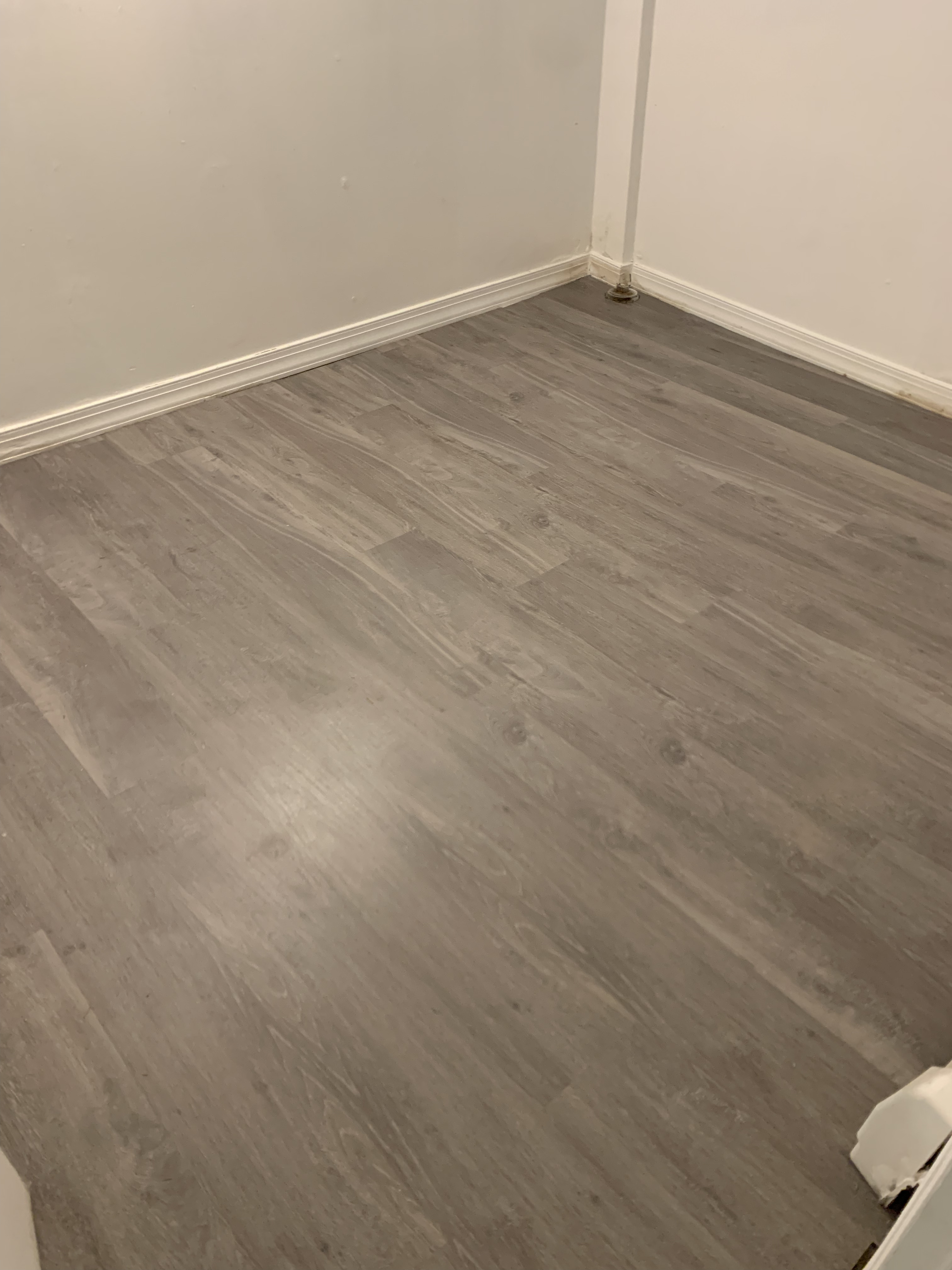 Floating LVP Installation in a Jersey City Basement after service